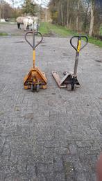 2x Pompkar / Palletwagen - Handmatig, Doe-het-zelf en Verbouw, Palletwagens en Pompwagens, Ophalen, Gebruikt