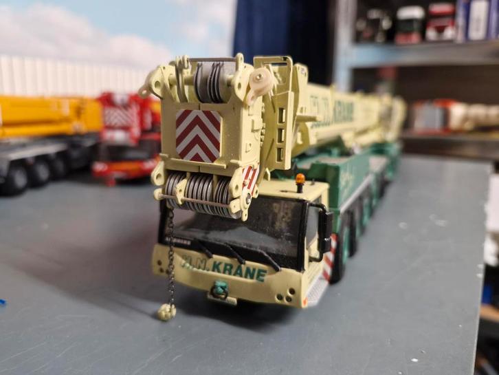 Liebherr ltm 1750-8.1 H.N. KRANE wsi, Hobby en Vrije tijd, Modelauto's | 1:50, Zo goed als nieuw, Hijskraan, Tractor of Landbouw