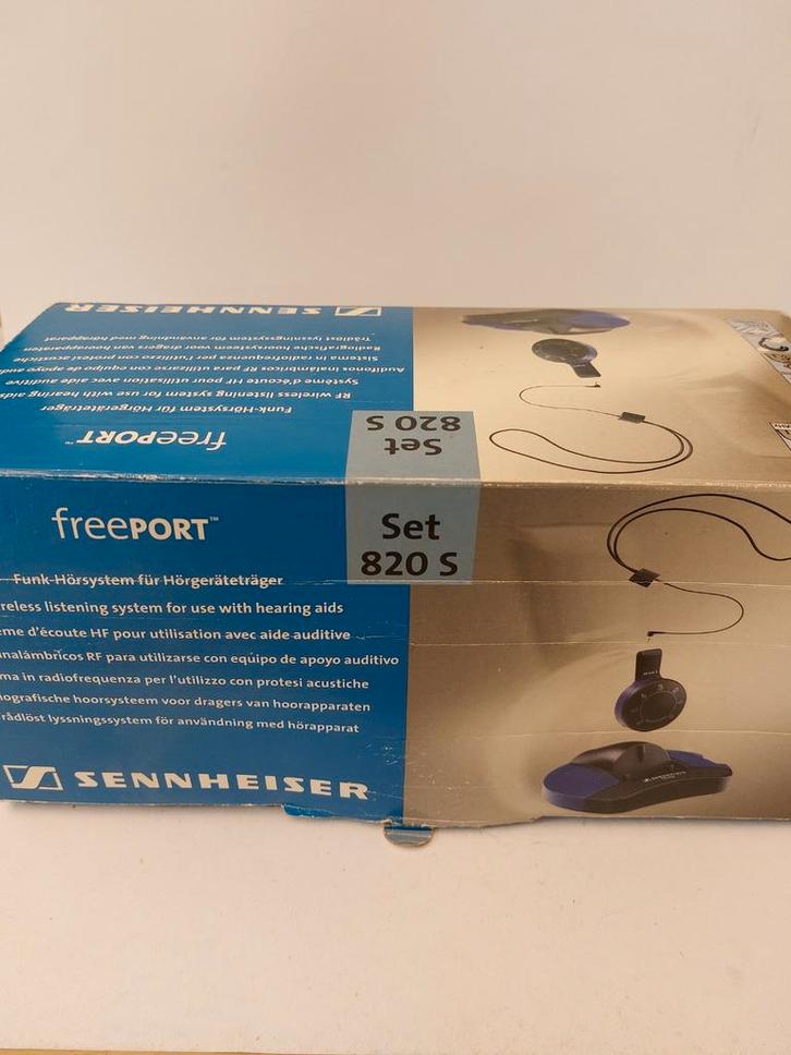 Sennheiser Set 820S Hoorsysteem voor Hoorapparaten, Audio, Tv en Foto, Koptelefoons, Gebruikt, Over oor (circumaural), Sennheiser