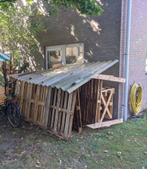 Gratis pallets, Doe-het-zelf en Verbouw, Hout en Planken, Ophalen, Gebruikt, 50 mm of meer, Pallet