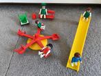 Playmobil speeltuin met poppetjes vintage, Gebruikt, Ophalen of Verzenden
