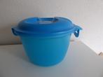 Tupperware blauwe rijstkoker 2,2 liter NIEUW!, Ophalen of Verzenden, Nieuw, Groen, Overige typen