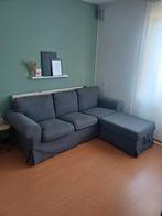 Ikea Ektorp 3-zitsbank met Ektorp poef, Huis en Inrichting, Ophalen
