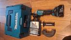 Makita DGA505 met acuu 5.0ah oplader en koffer, Ophalen of Verzenden, Zo goed als nieuw, Minder dan 700 watt, Haakse handslijpmachine