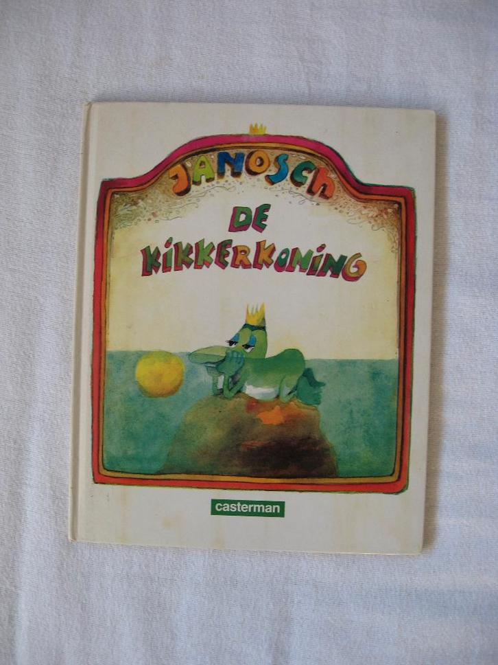 Janosch - De Kikkerkoning (hardcover), Boeken, Kinderboeken | Jeugd | onder 10 jaar, Gelezen, Fictie algemeen, Ophalen of Verzenden