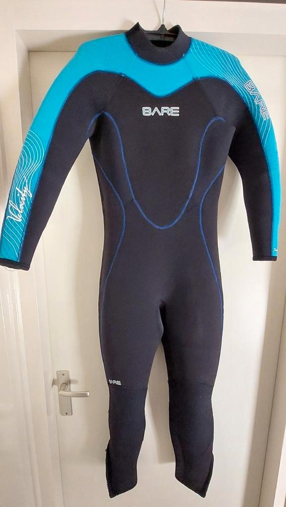 Bare Velocity 7mm Dames Duikpak - Maat 14, Watersport en Boten, Duiken, Zo goed als nieuw, Duikpak, Ophalen of Verzenden