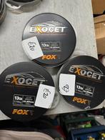 3x fox exocet hoofdlijn 13lb 0.309mm 1000m, Watersport en Boten, Hengelsport | Karpervissen, Nl, Ophalen of Verzenden, Info, Vislijn