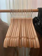 Set 15 Houten Kledinghangers - Nieuw, Ophalen of Verzenden, Nieuw, Hout, Kinderen en Volwassenen
