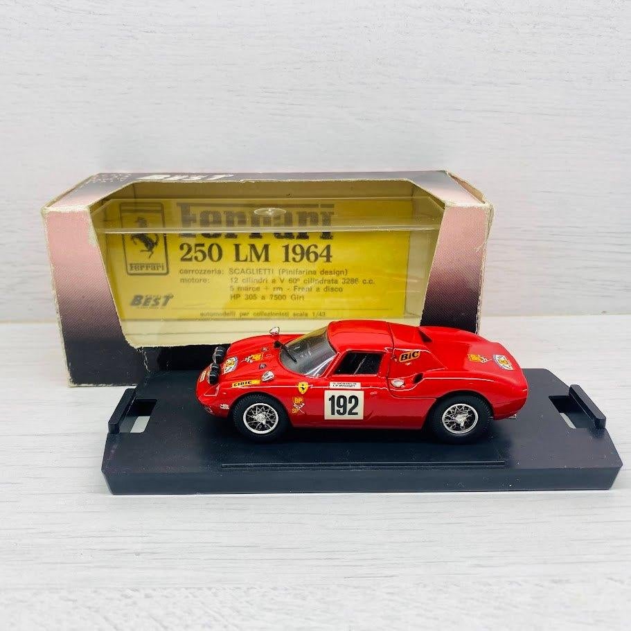 Best Model 1:43 | Ferrari 250 LM Tour de France 1969 #192, Ophalen of Verzenden, Zo goed als nieuw, Auto, Overige merken
