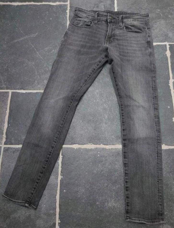 G-Star 3301, Skinny Jeans, grijs, W29 L30, zgan! Rob2930, Kleding | Heren, Spijkerbroeken en Jeans, Zo goed als nieuw, W32 (confectie 46) of kleiner