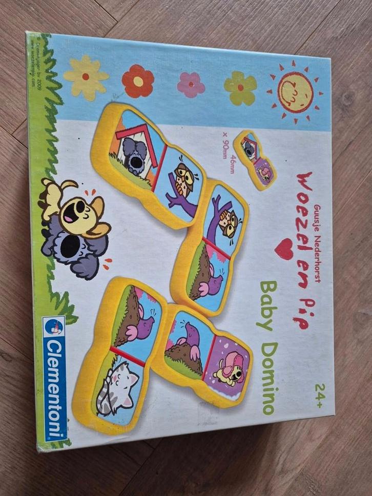 Woezel en Pip Baby Domino, Kinderen en Baby's, Speelgoed | Educatief en Creatief, Gebruikt, Ontdekken, Ophalen of Verzenden