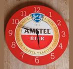 Amstel bier klok bord reclamebord mancave bar brouwerij, Verzamelen, Merken en Reclamevoorwerpen, Ophalen of Verzenden, Gebruikt