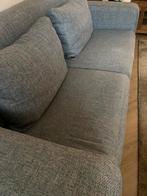 Ruime 2,5-zits bank met stof bekleding, Huis en Inrichting, Banken | Bankstellen, Ophalen