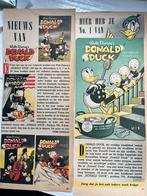 Aankondiging Donald Duck 1952/1953, Eén comic, Ophalen of Verzenden, Zo goed als nieuw, Europa