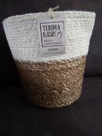 Nieuwe mand van zeegras. De hoogte is 23 cm, Ophalen, Overige materialen, Mand, Rond