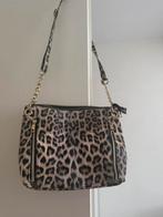 Damestas tijgerprint crossbody, Sieraden, Tassen en Uiterlijk, Tassen | Damestassen, Ophalen of Verzenden, Zo goed als nieuw, Bruin