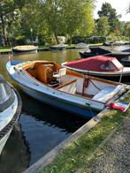 mooi gelijnde stalen sloep,open boot, Watersport en Boten, Ophalen, Gebruikt, Staal, Binnenboordmotor