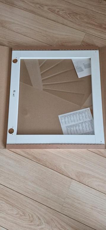 Ikea sindvik glazen kastdeur wit