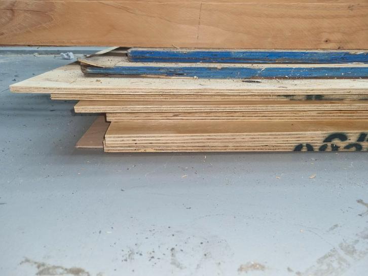 Underlayment Platen - 4x 9mm & 4x 18mm (122x244), Doe-het-zelf en Verbouw, Hout en Planken, Nieuw, Overige typen, Overige houtsoorten