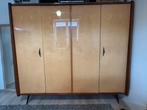 60’s space age kledingkast en nachtkastjes, Ophalen, Zo goed als nieuw, Eenpersoons