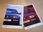 Golf GTI Mk3 en Vento boekje, brochure,  SAMEN 5 Euro, Gelezen, Volkswagen, Ophalen of Verzenden