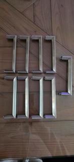 9x RVS Handgrepen 128mm - IKEA (Niet meer verkrijgbaar), Ophalen of Verzenden, Zo goed als nieuw, Rvs, Klink of Kruk