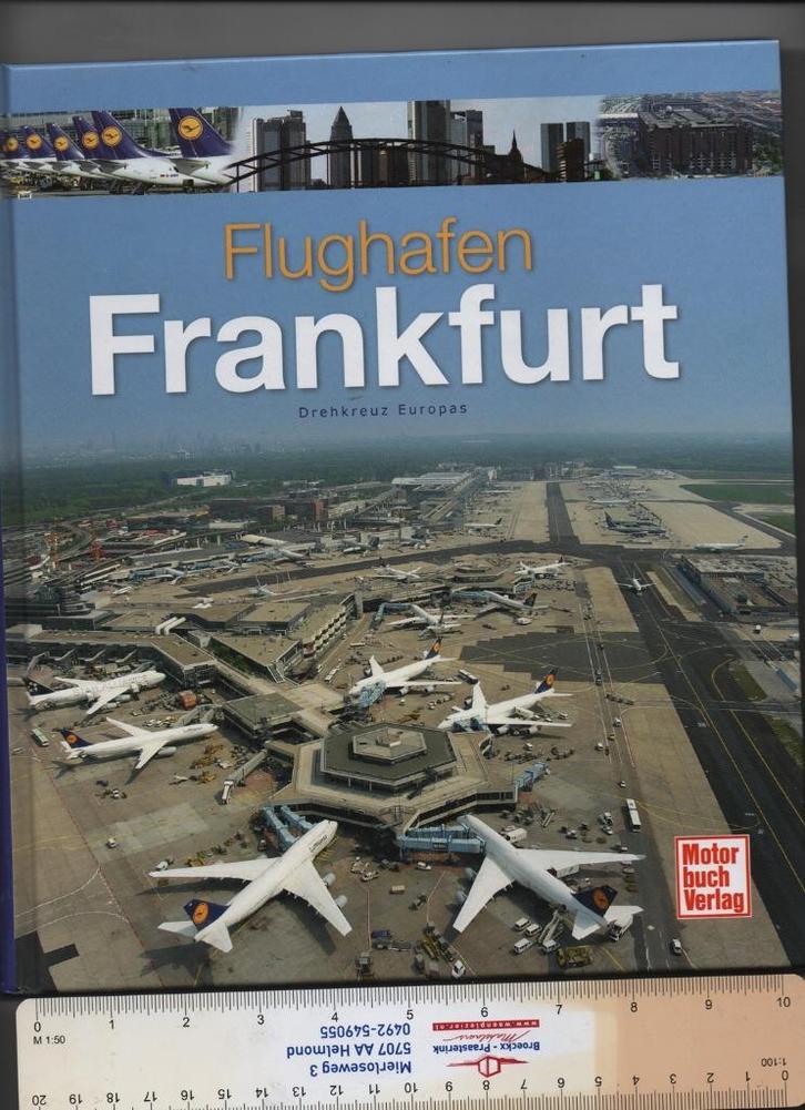 boek Flughafen Frankfurt - Helmut Trunz - 2008, Verzamelen, Luchtvaart en Vliegtuigspotten, Zo goed als nieuw, Boek of Tijdschrift
