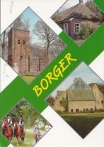 Q74 gelopen ansichtkaart borger, Ophalen of Verzenden, 1980 tot heden, Gelopen