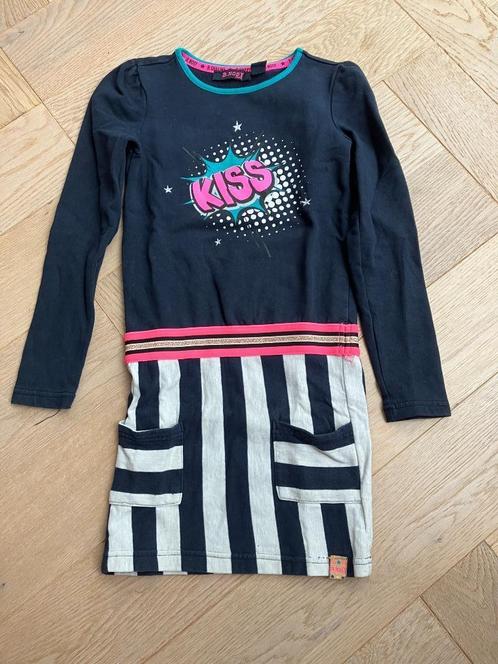 Leuk nog net vrolijk jurkje van B.Nosy maat 122/128, Kinderen en Baby's, Kinderkleding | Maat 122, Gebruikt, Meisje, Jurk of Rok