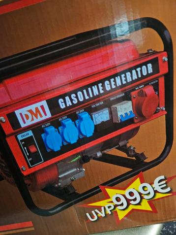 DM7500WW Benzine Generator - 2.5kW beschikbaar voor biedingen