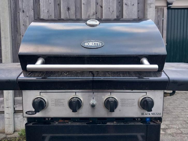 Boretti black mezzo gas barbecue, Tuin en Terras, Gasbarbecues, Gebruikt, Ophalen