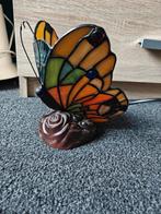 Tiffany Stijl Vlinder Lamp, Antiek en Kunst, Ophalen of Verzenden