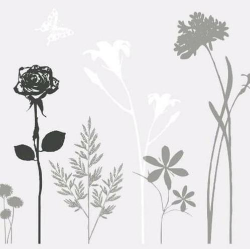 Prachtige raamfolie 45cm breed, meerdere printjes!, Doe-het-zelf en Verbouw, Zeil en Folie, Nieuw, Folie, 15 m² of meer, Ophalen of Verzenden