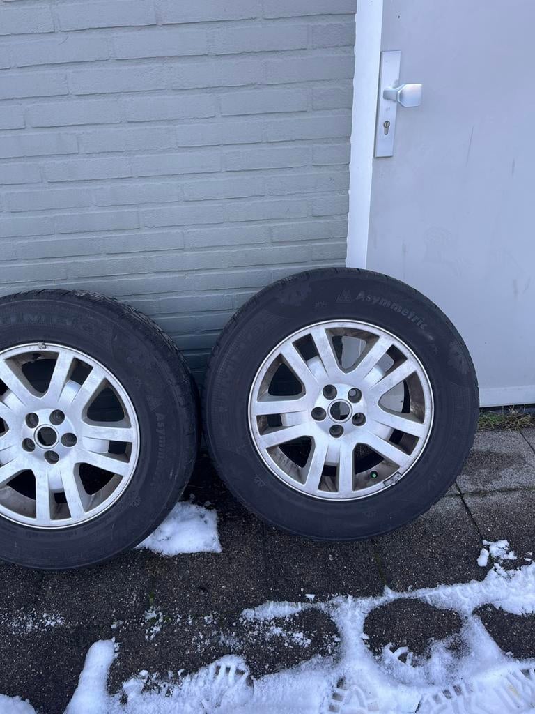 🔺🔺 Landrover Volvo  winterset 235 65 17, Auto-onderdelen, Banden en Velgen, Ophalen, Banden en Velgen, 17 inch, Winterbanden