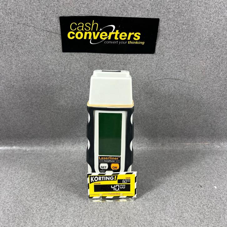Laserliner Dampmaster | Professional Moisture meter | 269476, Doe-het-zelf en Verbouw, Meetapparatuur, Gebruikt, Vocht of Vloeistof