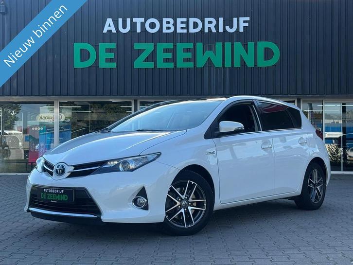 Toyota Auris 1.8 Hybrid Lease+|Navi|Camera|Led|Rijklaar, Auto's, Toyota, Bedrijf, Te koop, Auris, ABS, Achteruitrijcamera, Airbags
