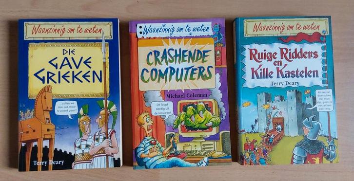 Waanzinnig om te Weten - 3 Boeken, Boeken, Kinderboeken | Jeugd | onder 10 jaar, Gelezen, Non-fictie, Ophalen of Verzenden