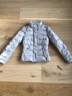 Lichtgrijs donzen jack maat XS, Kleding | Dames, Jassen | Winter, Gedragen, Grijs, Maat 34 (XS) of kleiner, Ophalen of Verzenden