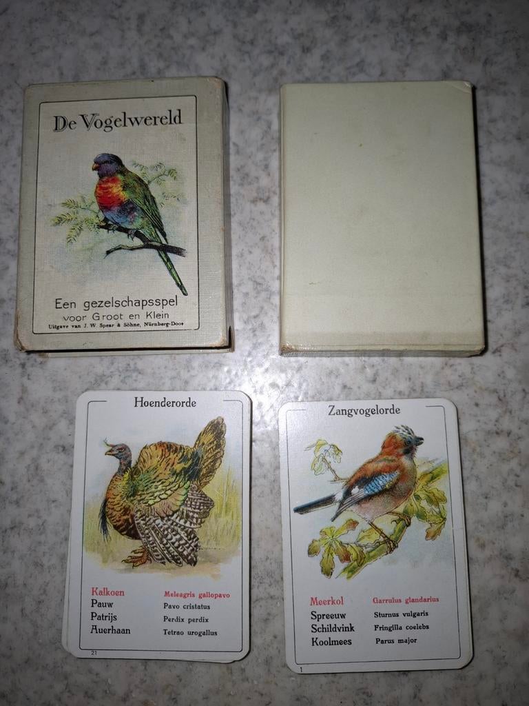 De Vogelwereld, dondorf 1905 J.W. Spear, Vijf spelers of meer, Ophalen of Verzenden, Gebruikt, J.W. Speer & Söhne
