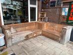 Stevige stijgerhouten tuinset tuinbank, Ophalen of Verzenden, Gebruikt