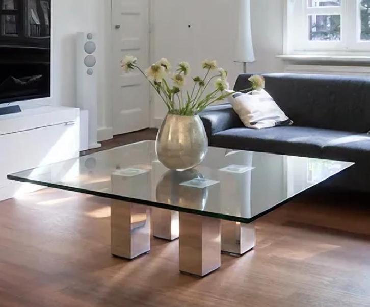 Design salontafel VAN BEEK, model Abel, Huis en Inrichting, Tafels | Salontafels, Zo goed als nieuw, Minder dan 50 cm, 50 tot 100 cm