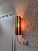 Set van 2 Tiffany glas in lood wandlampen, Huis en Inrichting, Lampen | Wandlampen, Ophalen of Verzenden