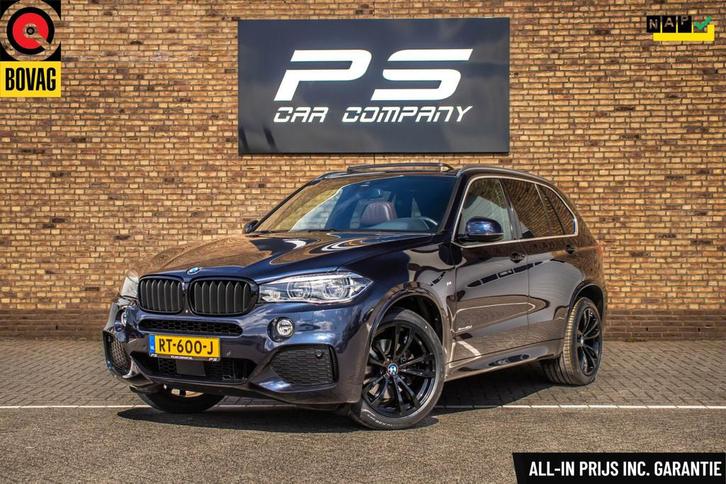 BMW X5 xDrive40d M Sport Edition 7p. BTW, NAP, Leder, Pano, Auto's, BMW, Bedrijf, Te koop, X5, 360° camera, 4x4, ABS, Achteruitrijcamera