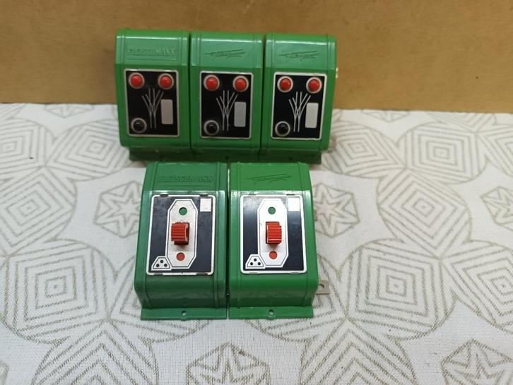 FLEISCHMANN SCHAKELAARS SEIN EN WISSELS, Hobby en Vrije tijd, Modeltreinen | H0, Gebruikt, Rails, Gelijkstroom, Fleischmann, Ophalen of Verzenden