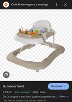 Qute Q-cooper Sand loopstoel 4 in 1, Overige merken, Schommelstoel, Zo goed als nieuw, Met gordel(s) of riempje(s)