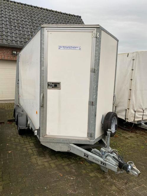 Ifor Williams Boxvan gesloten tandemasser BV126 3500kg., Auto diversen, Aanhangers en Bagagewagens, Gebruikt, Ophalen