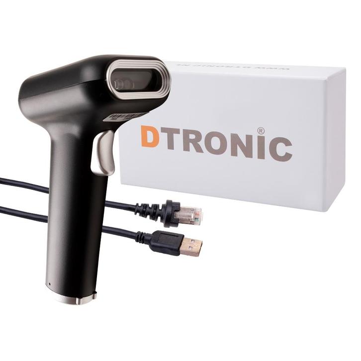 Plug & Play Barcodescanner DTRONIC DT3326 - ook QR, Computers en Software, Scanners, Nieuw, Barcodescanner, MacOS, Windows, Linux