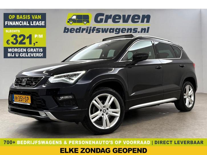 SEAT Ateca 1.5 TSI 150PK FR | 360° | Pano | Trekh. | Virtua, Auto's, Seat, Bedrijf, Te koop, Ateca, Achteruitrijcamera, Airbags