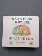 Raad eens hoeveel ik van je hou - Sam McBratney, Ophalen of Verzenden, Zo goed als nieuw, Sam McBratney, Uitklap-, Voel- of Ontdekboek