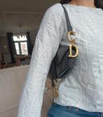 Dior Saddle Bag, Sieraden, Tassen en Uiterlijk, Tassen | Damestassen, Ophalen of Verzenden, Zo goed als nieuw, Zwart, Avondtasje
